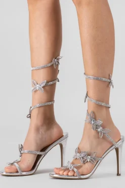 Tacón Serpiente Mariposas