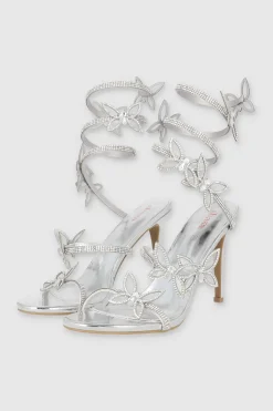 Tacón Serpiente Mariposas