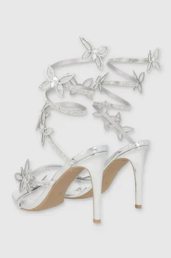 Tacón Serpiente Mariposas