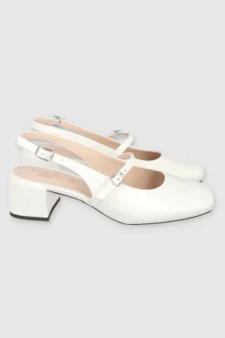Tacon bajo maryjane slingback