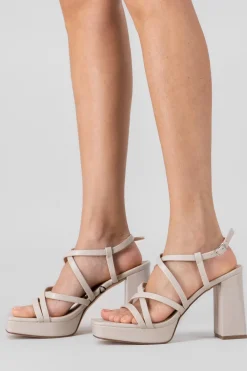 Tacon bloque tiras planas