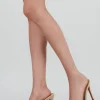 TACON POINTY PEEP TOE