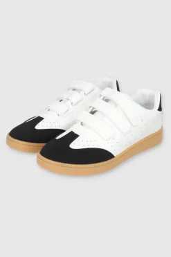 Tenis clasico velcro contrastes