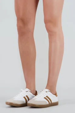 Tenis Dos Líneas Punta Durazno