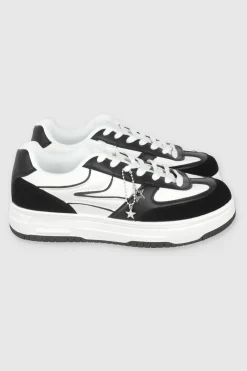 Tenis skater agujetas anchas