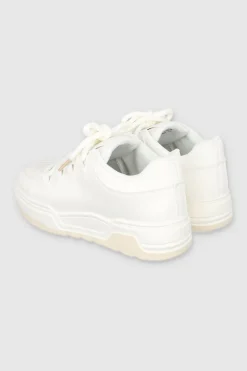 Tenis skater contrastes agujeta chunky