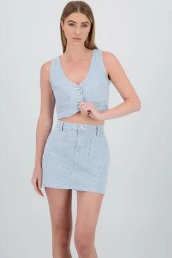 Top denim lineas