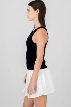 Top doble tela sin manga