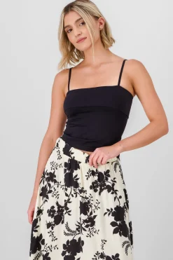 Top dobles escote tirantes