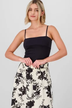 Top dobles escote tirantes