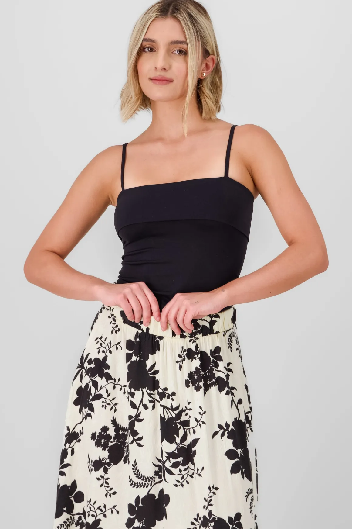 Top dobles escote tirantes