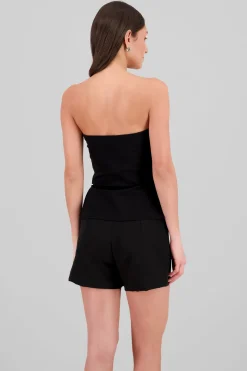 Top escote corazon detalle moños