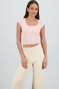 Top escote cuadrado y copas