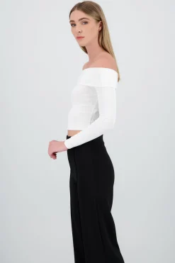 Top hombros descubiertos