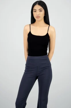 Top liso tirantes seamless