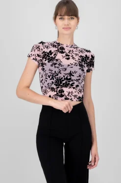 Top mesh flores flock