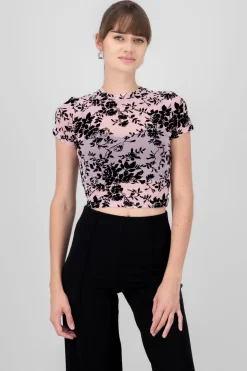 Top mesh flores flock