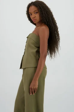 Top off shoulder botones