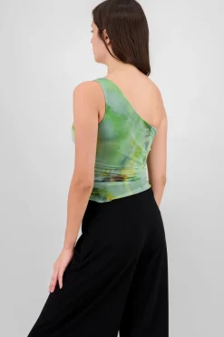 Top off shoulder mesh