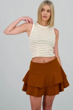 Top rayas sin mangas