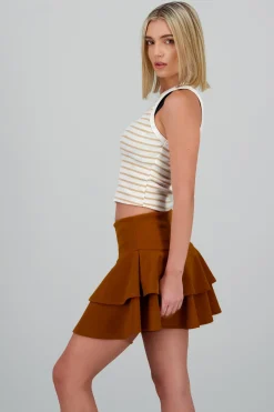 Top rayas sin mangas