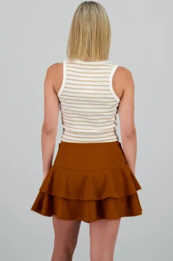 Top rayas sin mangas