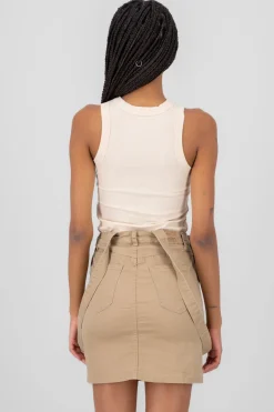 Top rib estampado cerezas