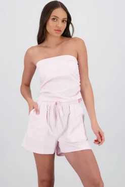 Top strapless rayas Hypster