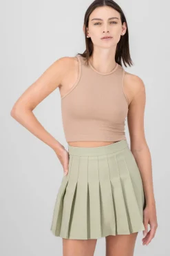 Top Tank Acanalado Liso