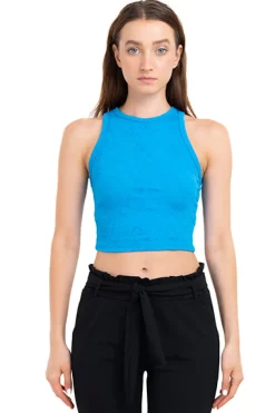 Top Tank Tejido Jacquard