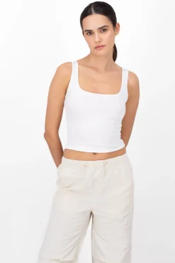 Top Tirantes Doble Tela