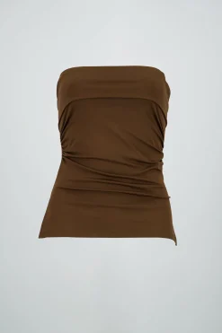 Top tubo con dobles escote Hypsters