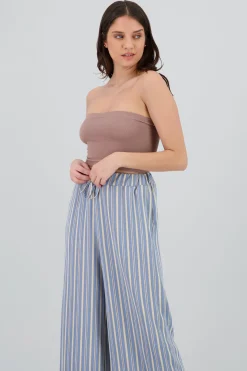 Top Tubo Strapless Rib