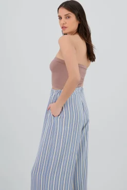 Top Tubo Strapless Rib