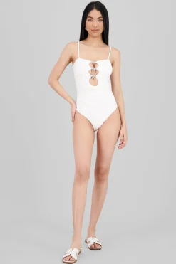 Traje de baño completo detalle estrellas