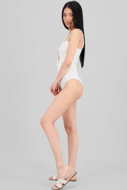 Traje de baño completo detalle estrellas