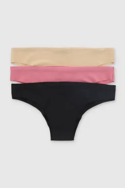 Tripack de tangas seamless
