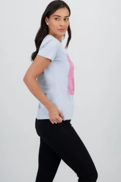 T-shirt oso detalle aplicacion