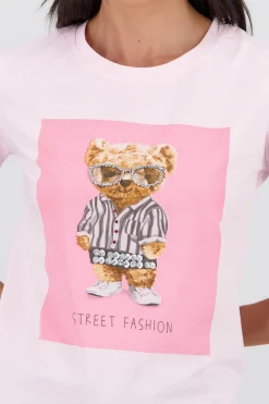 T-shirt oso detalle aplicacion