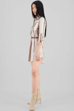 Vestido camisero bolsas cinturon