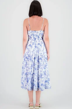 Vestido Maxi Detalle Floral