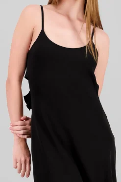 Vestido maxi ligero detalle espalda