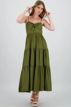 Vestido maxi tirantes