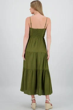 Vestido maxi tirantes