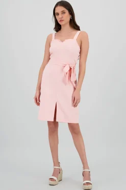 Vestido maxi tirantes detalle liston