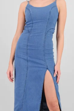 Vestido mmidi con copas